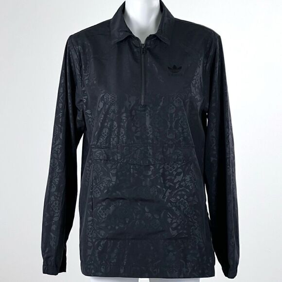 Adidas Originals Ornamental 1/2 Zip Jacket Sz S - Picture 4 of 14